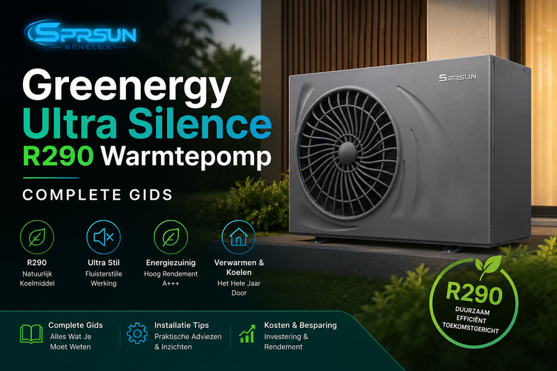 Greenergy Ultra Silence R290 Warmtepomp  Complete Gids
