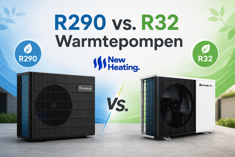 R290 vs. R32 Warmtepompen