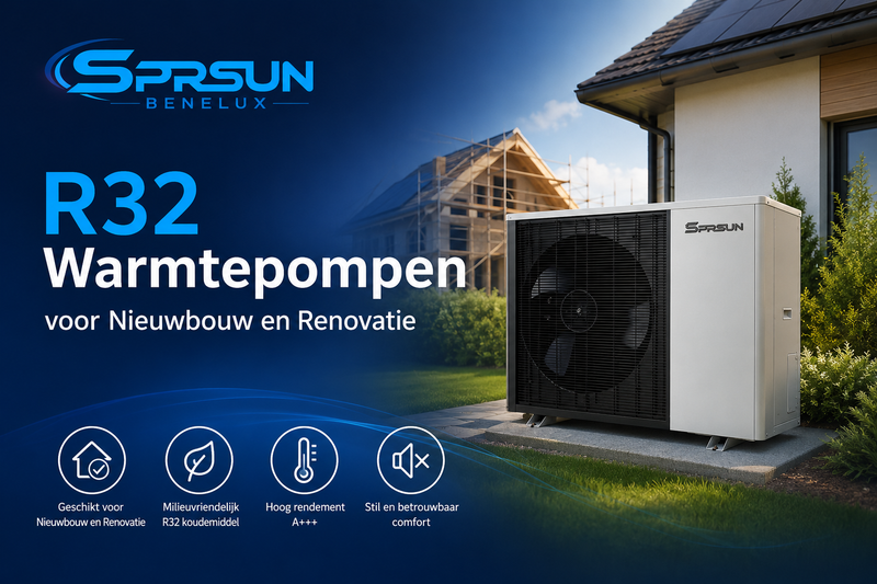 R32 Warmtepompen voor Nieuwbouw en Renovatie
