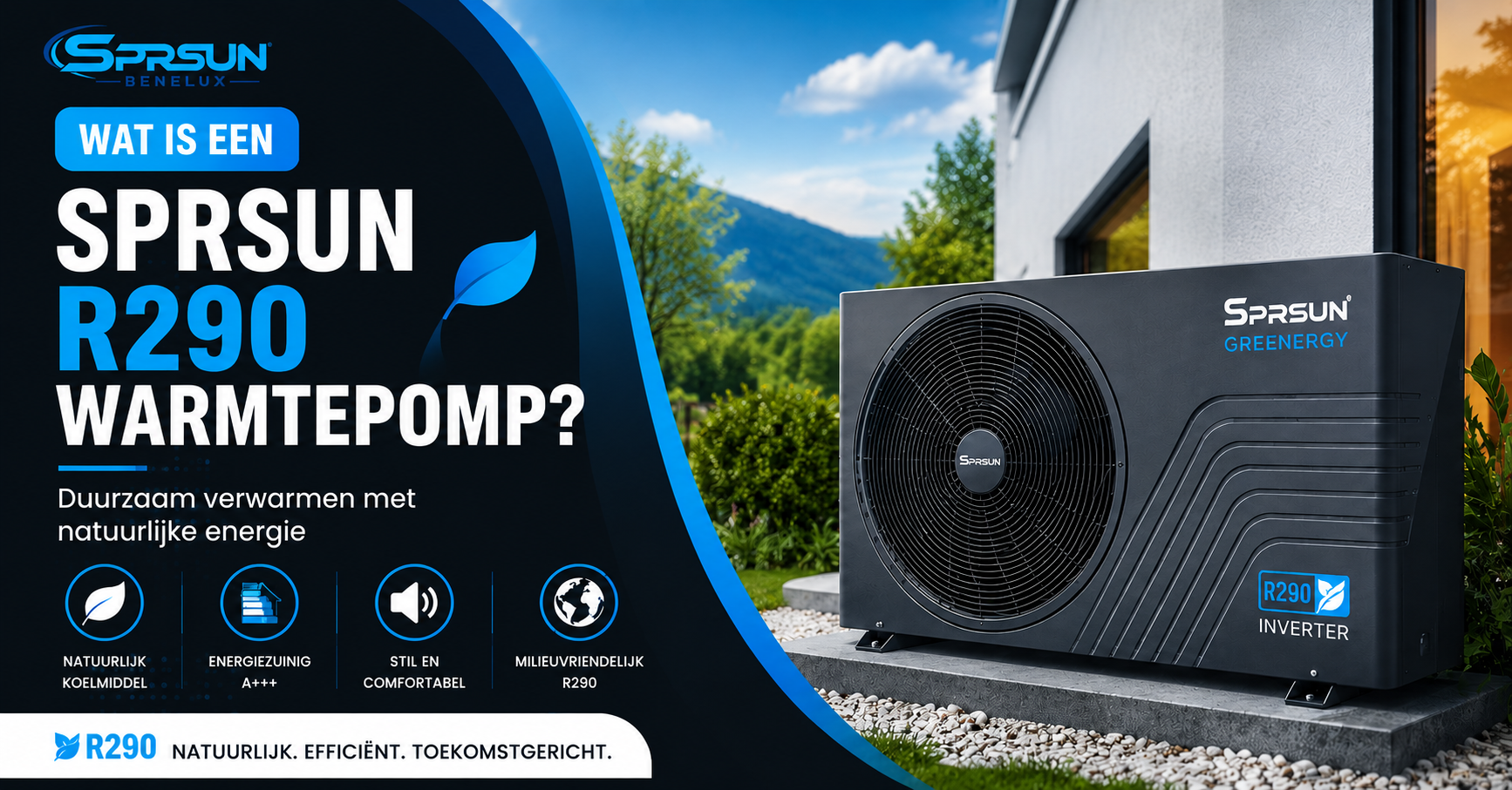 SPRSUN R290 Warmtepomp
