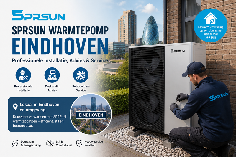 SPRSUN Warmtepomp Eindhoven