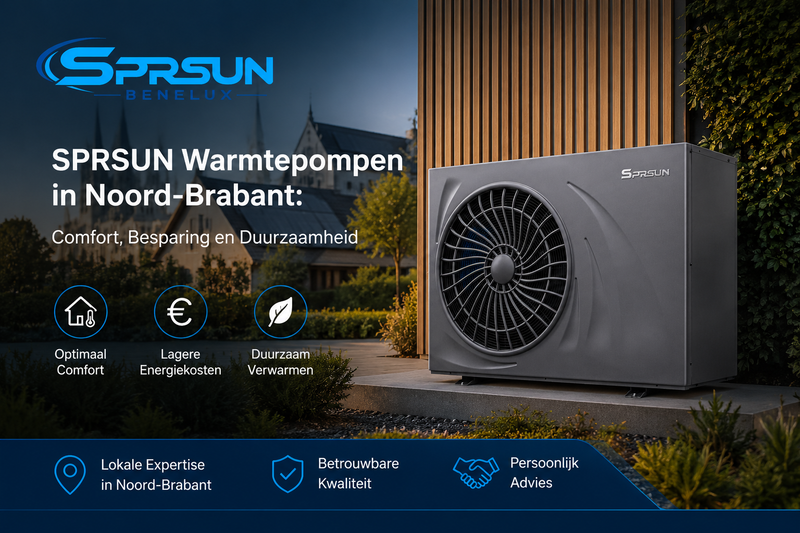 SPRSUN Warmtepompen in Noord-Brabant