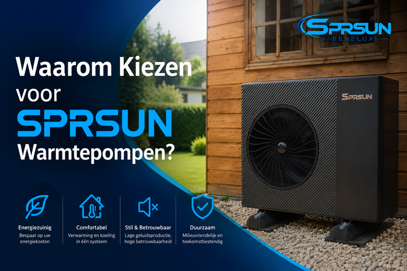 Waarom Kiezen voor SPRSUN Warmtepompen