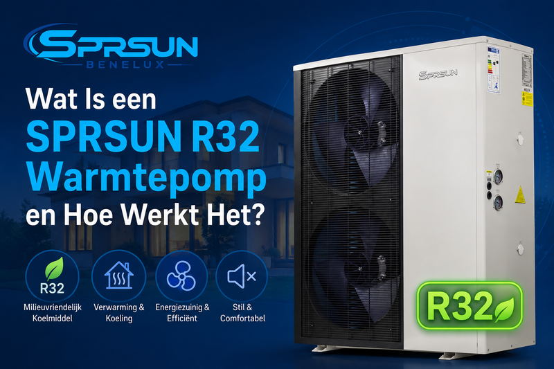 Wat Is een SPRSUN R32 Warmtepomp 